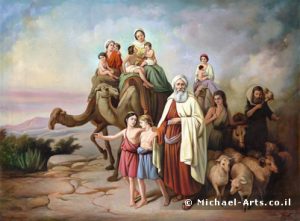 ציור המסע לארץ כנען - הצייר מיכאל חונדיאשוילי, תשס