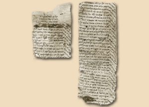 מכתב בערבית-יהודית, מאת סוחר יהודי ממסעו להודו, 1204 (בערך).
© ברשות ספרית בית המדרש לרבנים באמריקה